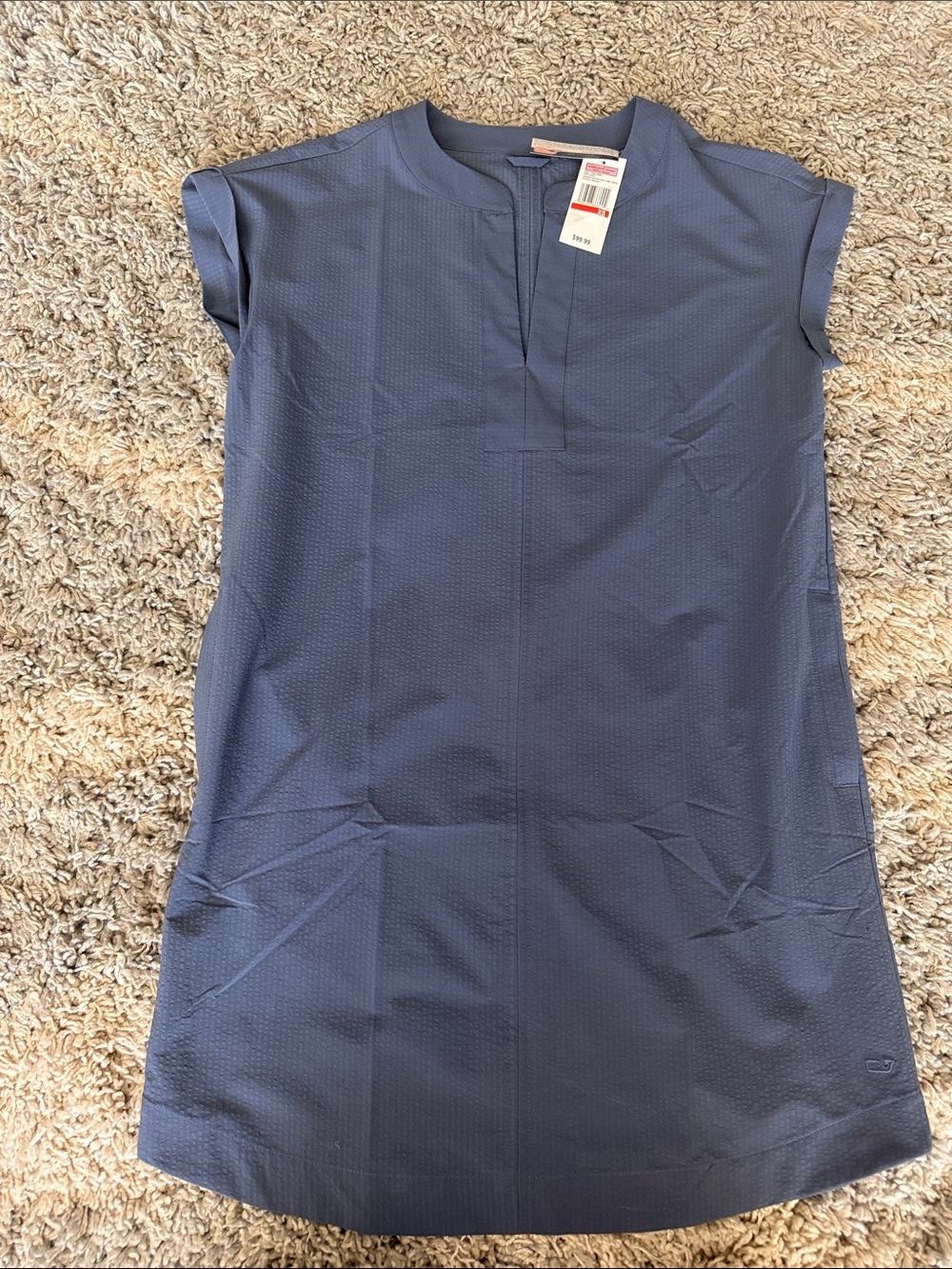 Vineyard Vines Harbor Seersucker Tunic Dress